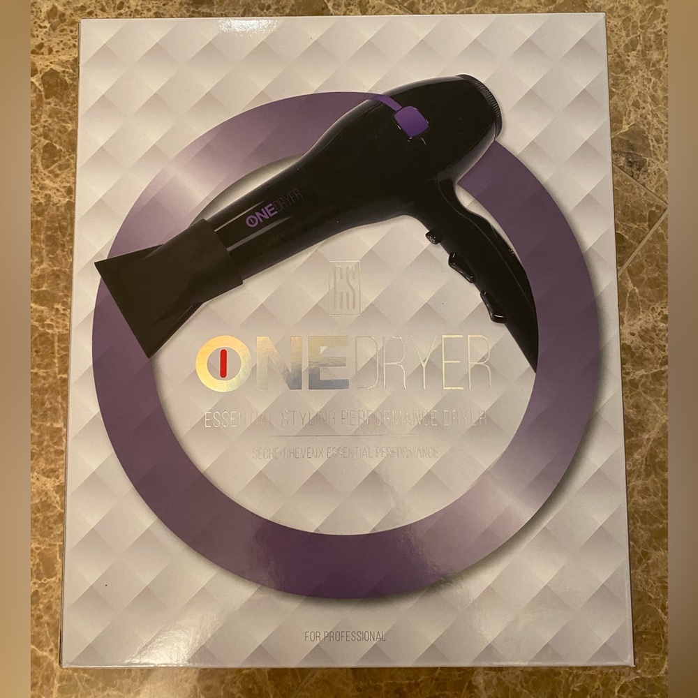 Brand New in box - ONE Dryer Essential Styling Performance Dryer - Purple